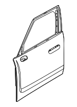 41539634499 - : Door Shell for Mini: Countryman Image