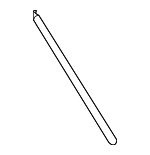68050509AA - Body: Seat Back Frame Bracket for Mopar Image