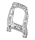68050468AA - Body: Seat Back Frame for Mopar Image