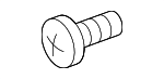 7146959895 - Body: License Bracket Screw for BMW Image