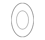 4884877AB - Engine: Crankshaft Pulley Washer for Chrysler: 200, Sebring | Dodge: Avenger, Dart, Journey | Fiat: 500X | Jeep: Cherokee, Compass, Patriot, Renegade, Wrangler | Ram: ProMaster City Image