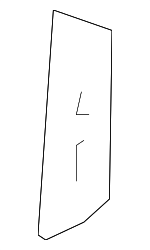 9L3Z1528363A - Body: Body B-Pillar Reinforcement for Ford Image