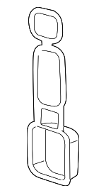 CL3Z1624345A - Body: Center Pillar Reinforced Insulator for Ford Image