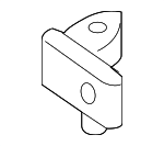 8X4833407A - Body: Door Hinge for Audi Image