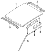 8944260272 - : Rail for Isuzu Image