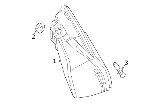 Backup Lamps for 2015 Mercedes-Benz S63 AMG #0