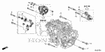 3111359B000 - Engine: STAY, ALTERNATOR for Honda Image