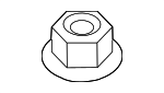 LR087242 - Engine: Upper Bracket Nut for Land-Rover Image