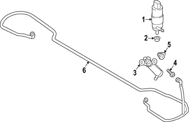 8Y0955970B - Electrical: Hose for Audi Image
