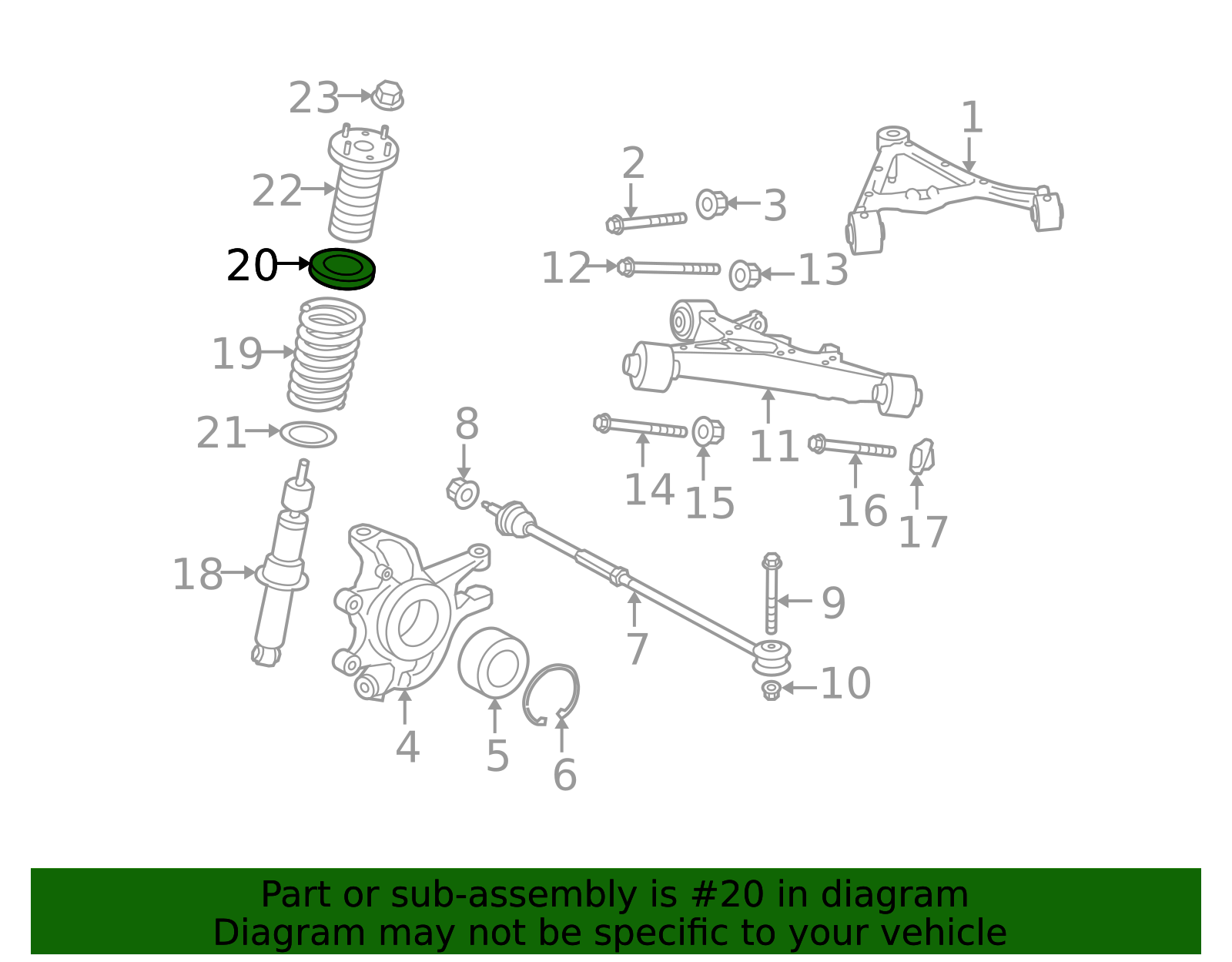 2000-2015 Jaguar Spring Insulator C2Z15891 | OEM Parts Online