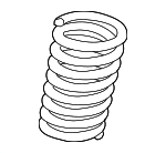 C2Z8373 - : Coil Spring for Jaguar Image