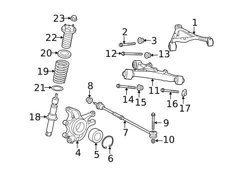 Rear Suspension for 2020 Jaguar F-Type #4