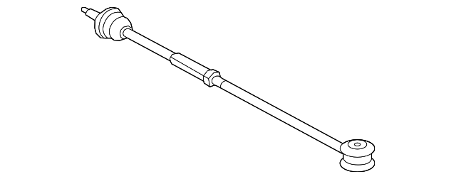 2009-2015 Jaguar Steering Tie Rod Assembly C2D51043 | OEM