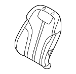 88460JI150EVH - Body: Seat Back Cover for Hyundai Image