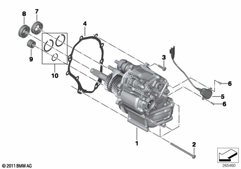 Manual Transmission for 2011 BMW-Motorrad K 1600 GT #0
