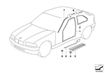 51478146118 - Vehicle Trim: Front Entrance Cover for BMW Image