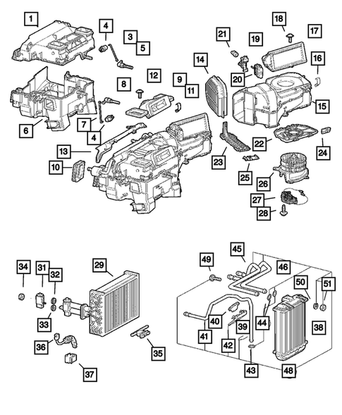 Air Conditioner and Heater Units for 2004 Chrysler Crossfire #0