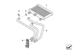 64116933922 - Heater and Air Conditioning: Heater Radiator for BMW Image