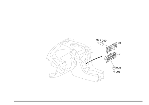 Operating Unit for 2008 Mercedes-Benz SLK280 #0