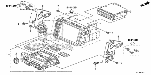 Audio Unit (2) for 2014 Honda Ridgeline #0