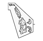 4680S10A00ZZ - Body: Gutter for Honda: CR-V Image