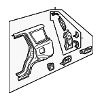 4646S10A91ZZ - Body: Quarter Panel for Honda: CR-V Image