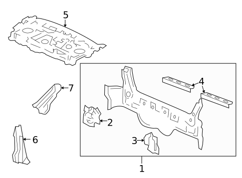 Rear Body for 2004 Honda Civic #1