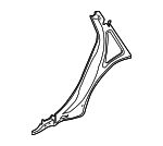 41213405011 - Body: Inner Quarter Panel Reinforcement for BMW: X3 Image