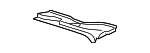 3C1819403B9B9 - Body: Water Deflector for Volkswagen: Passat Image