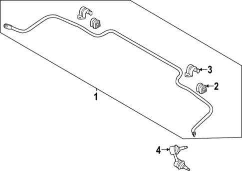 Stabilizer Bar & Components for 2025 Kia EV6 #0