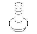 7231986Z01 - Body: Bumper Cover Bolt for Suzuki Image