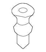 4589234AA - Body: Lift-gate Lock Striker Plate for Mopar Image