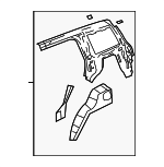 68001965AA - Body: Inner Quarter Panel for Jeep: Patriot Image