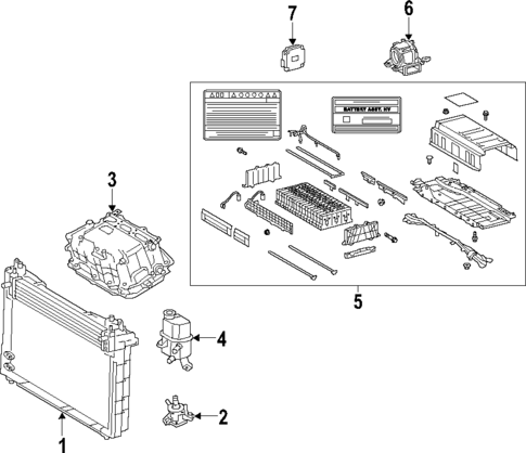 Hybrid Components for 2014 Toyota Prius Plug-In | American