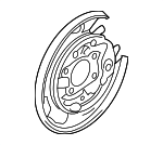 582512E000 - Brakes: Backing Plate for Kia Image
