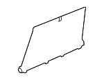 83730T90A01ZA - Body: Sunshade for Honda Image