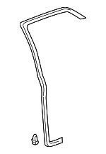 6787248010 - Body: Door Weather-strip for Lexus: RX300 Image