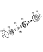 4799503AD - Automatic Transmission Multi-Speed: Reverse Complete Carrier for Mopar Image