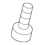 986087 - Steering: Lower Column Cover Screw for Volvo: C70, S60, S60 Cross Country, S80, V60, V60 Cross Country, V70, XC60, XC70 Image