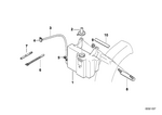 17111460922 - Cooling: Hose Clamp for BMW-Motorrad Image