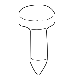 10105276 - Engine: Outlet Duct Retainer for Cadillac: Fleetwood | Chevrolet: Camaro | Pontiac: Firebird Image