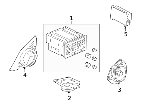Sound System for 2006 Saab 9-7x #0