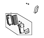 95511002210 - Engine: Air Cleaner for Porsche: Cayenne Image