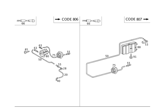 1581435 - Vacuum System: Piping for Mercedes-Benz Image image