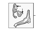 81630SZ3A82 - Body: Recline Adjuster for Acura Image