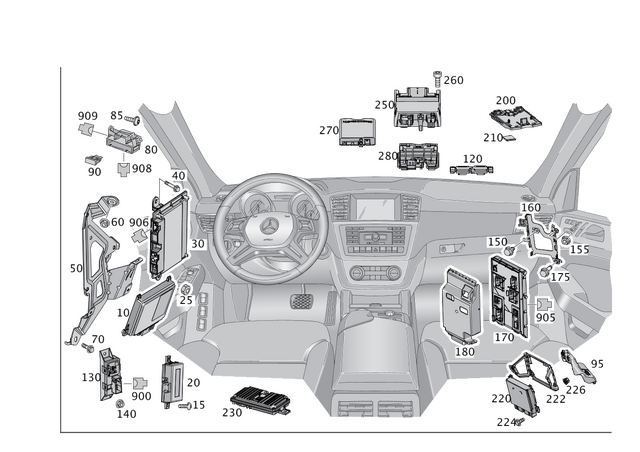 245454626 - Electrical Equipment and Instruments: Coupling, Mechanical for Mercedes-Benz Image