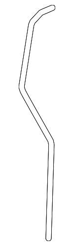 9439340 - Cooling System: Overflow Hose for Buick: Rendezvous, Terraza | Chevrolet: Express 2500, Express 3500, Lumina, Monte Carlo, Uplander | GMC: Savana 2500, Savana 3500 | Pontiac: Aztek, Montana | Saturn: Relay Image