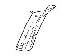 10296033 - Body: Pillar Trim for Chevrolet: Venture | Oldsmobile: Silhouette | Pontiac: Montana, Trans Sport Image