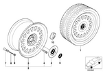 36131181897 - : Hub Cap for BMW Image