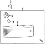 8174150040 - : Lens &amp; Housing for Lexus Image